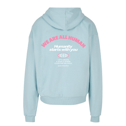 Humanity Starts With You - Urban Fit Oversized Hoodie