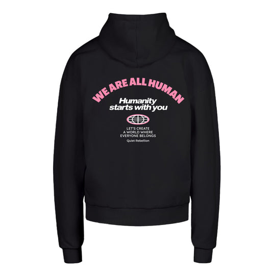 Humanity Starts With You - Urban Fit Oversized Hoodie