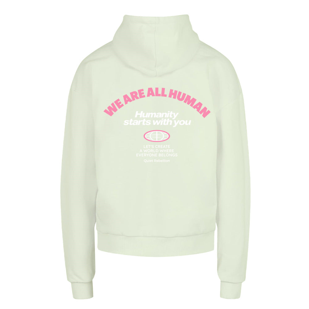 Humanity Starts With You - Urban Fit Oversized Hoodie