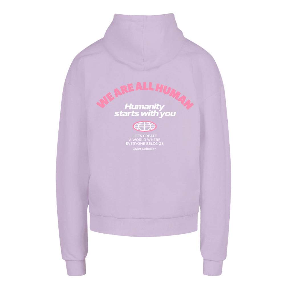 Humanity Starts With You - Urban Fit Oversized Hoodie