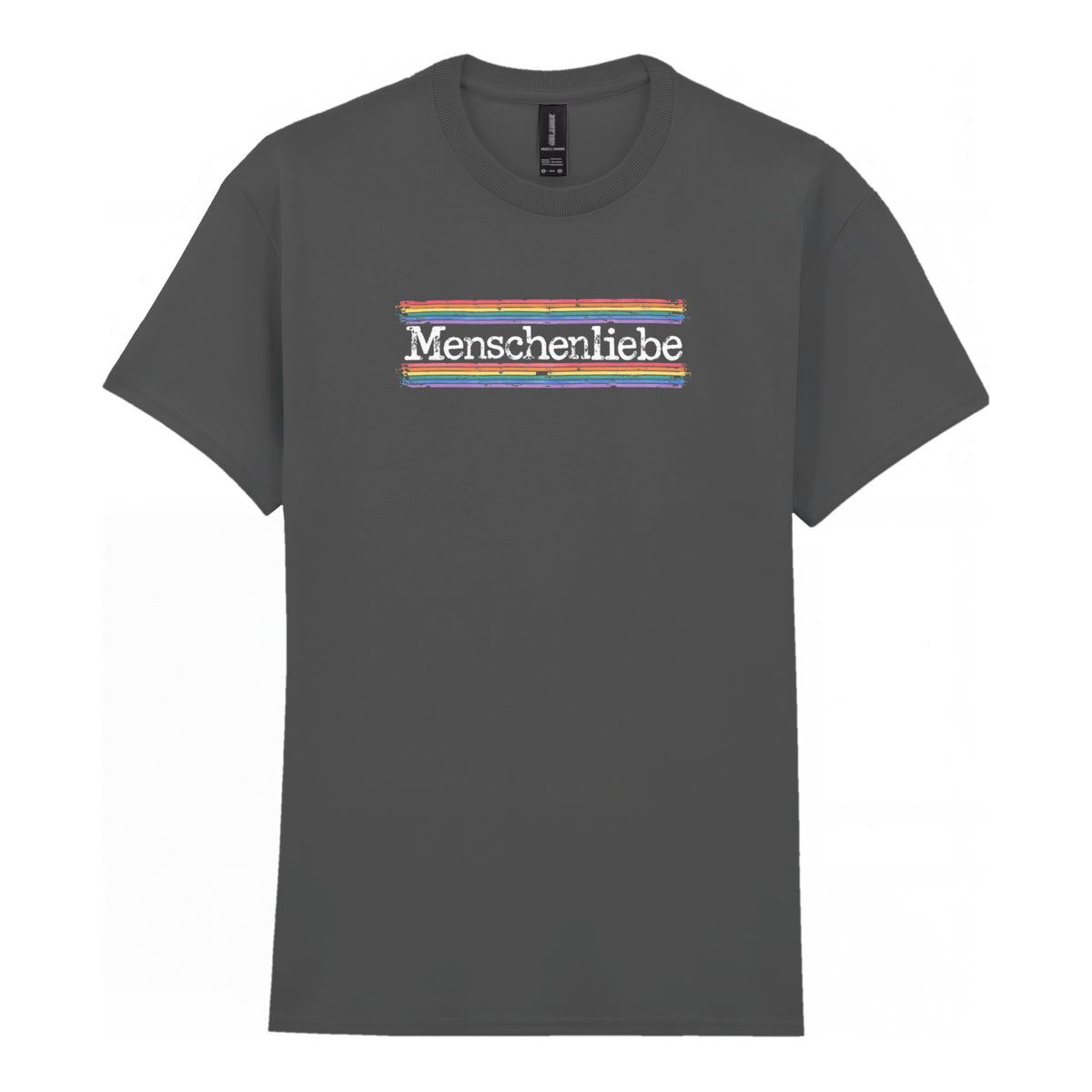 Menschenliebe - Unisex Regular Fit Statement T-Shirt