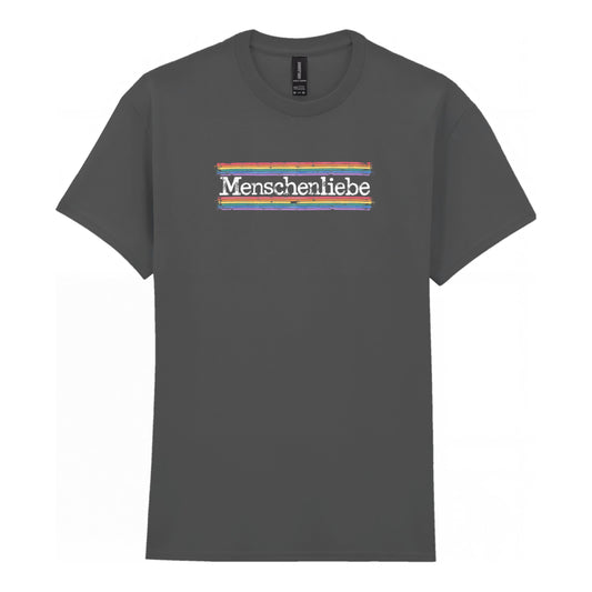 Menschenliebe - Unisex Regular Fit Statement T-Shirt
