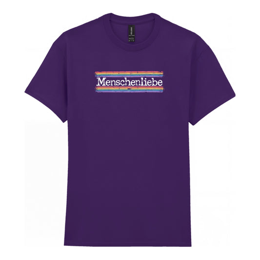 Menschenliebe - Unisex Regular Fit Statement T-Shirt
