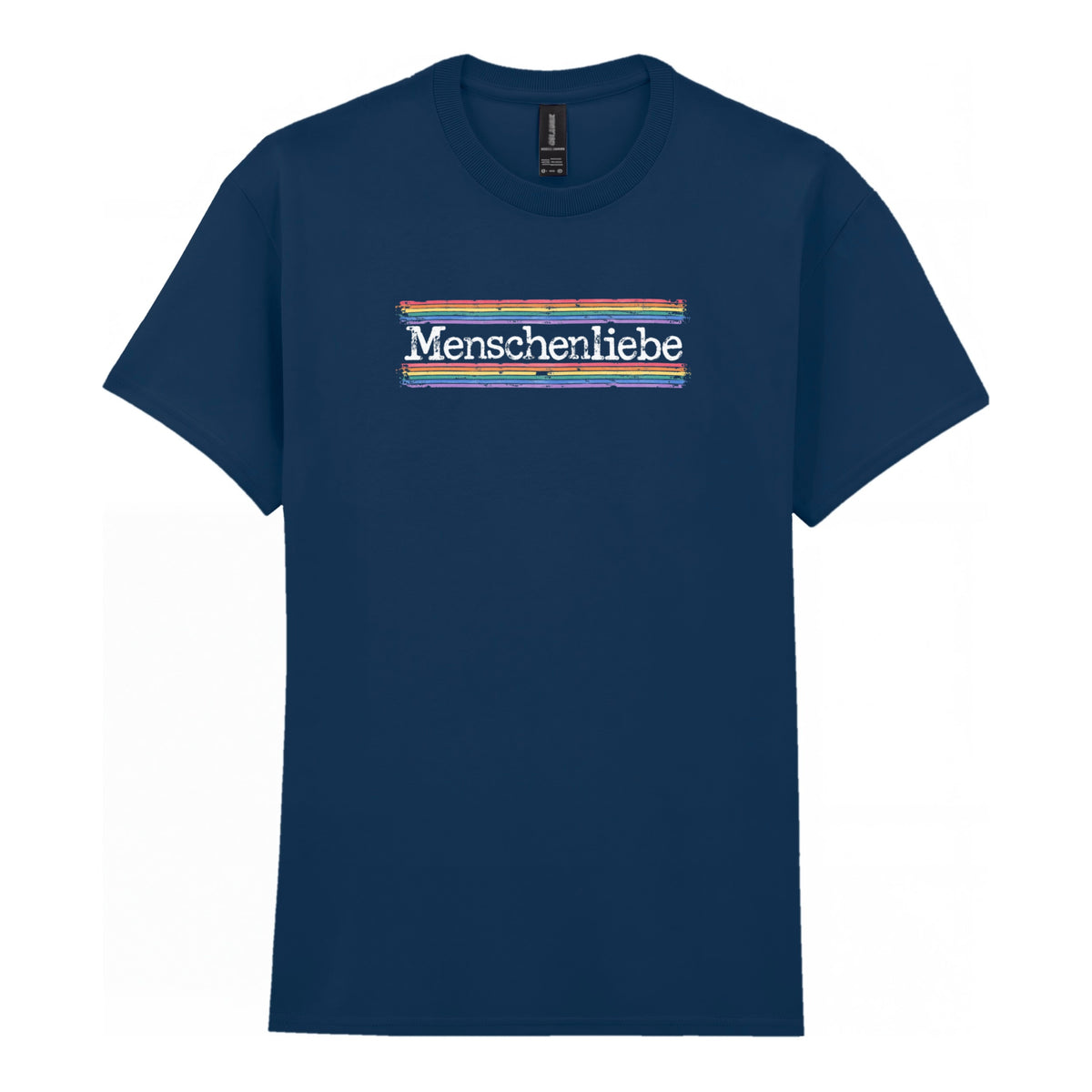 Menschenliebe - Unisex Regular Fit Statement T-Shirt