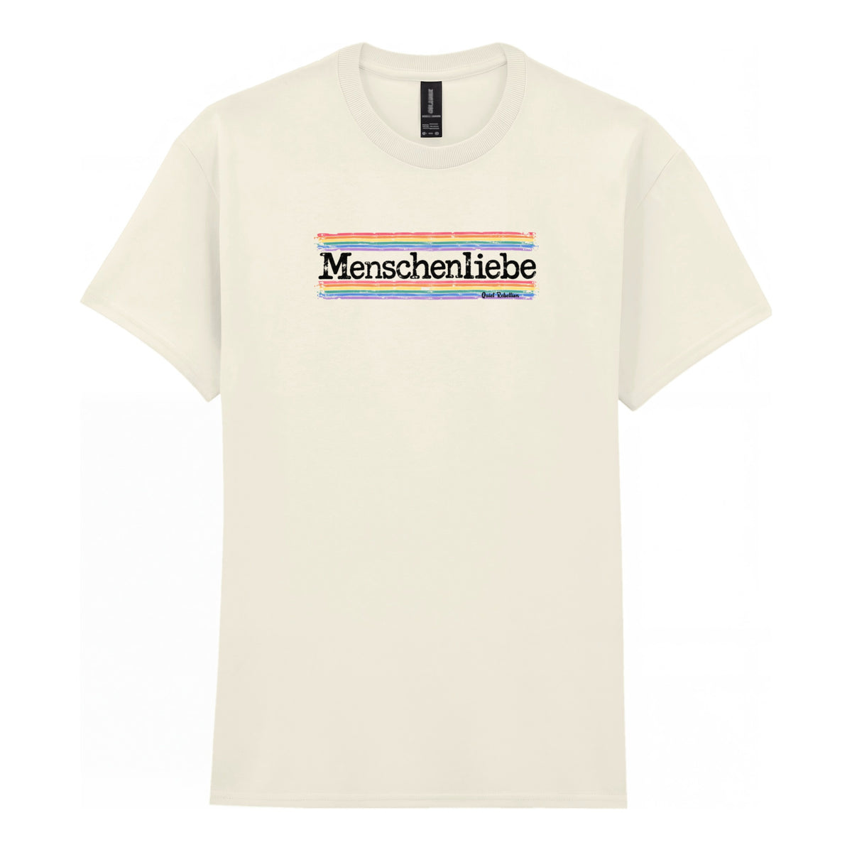 Menschenliebe - Unisex Regular Fit Statement T-Shirt