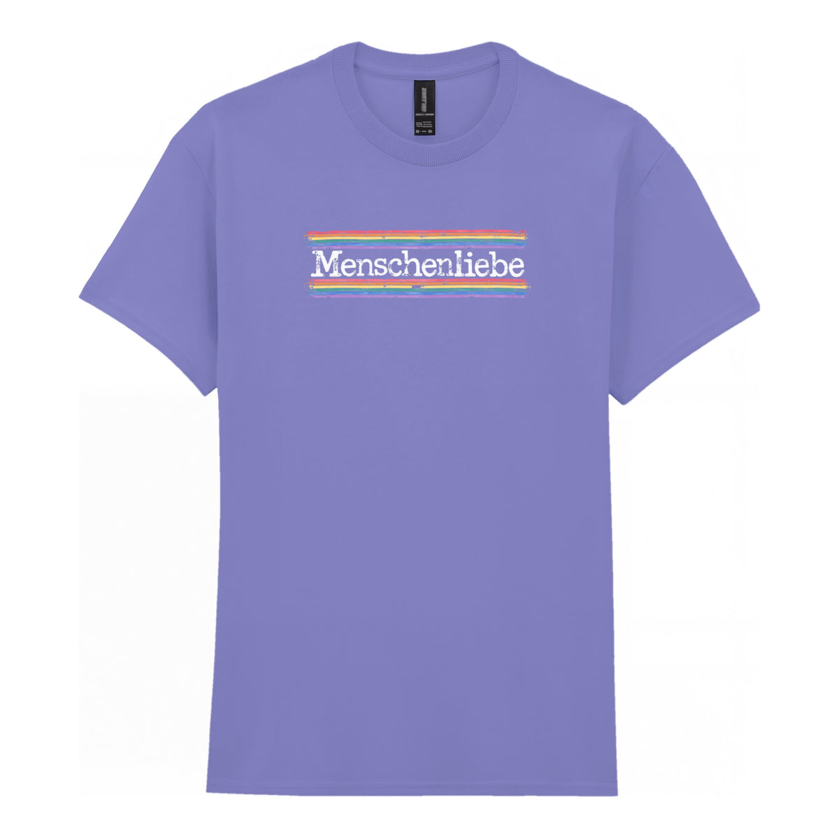 Menschenliebe - Unisex Regular Fit Statement T-Shirt