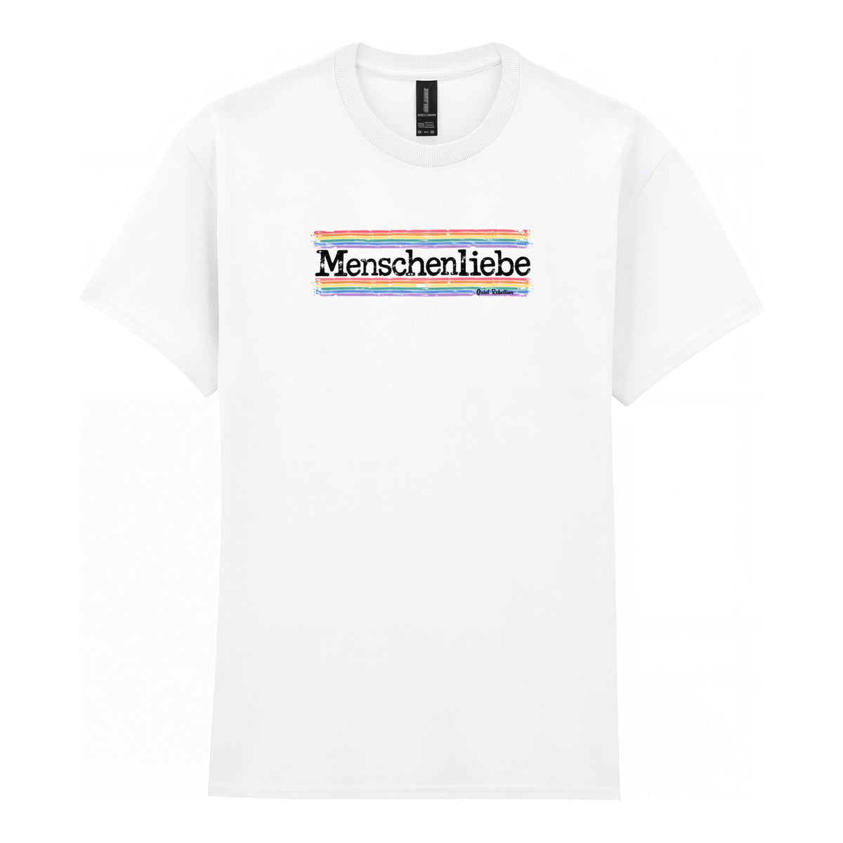 Menschenliebe - Unisex Regular Fit Statement T-Shirt