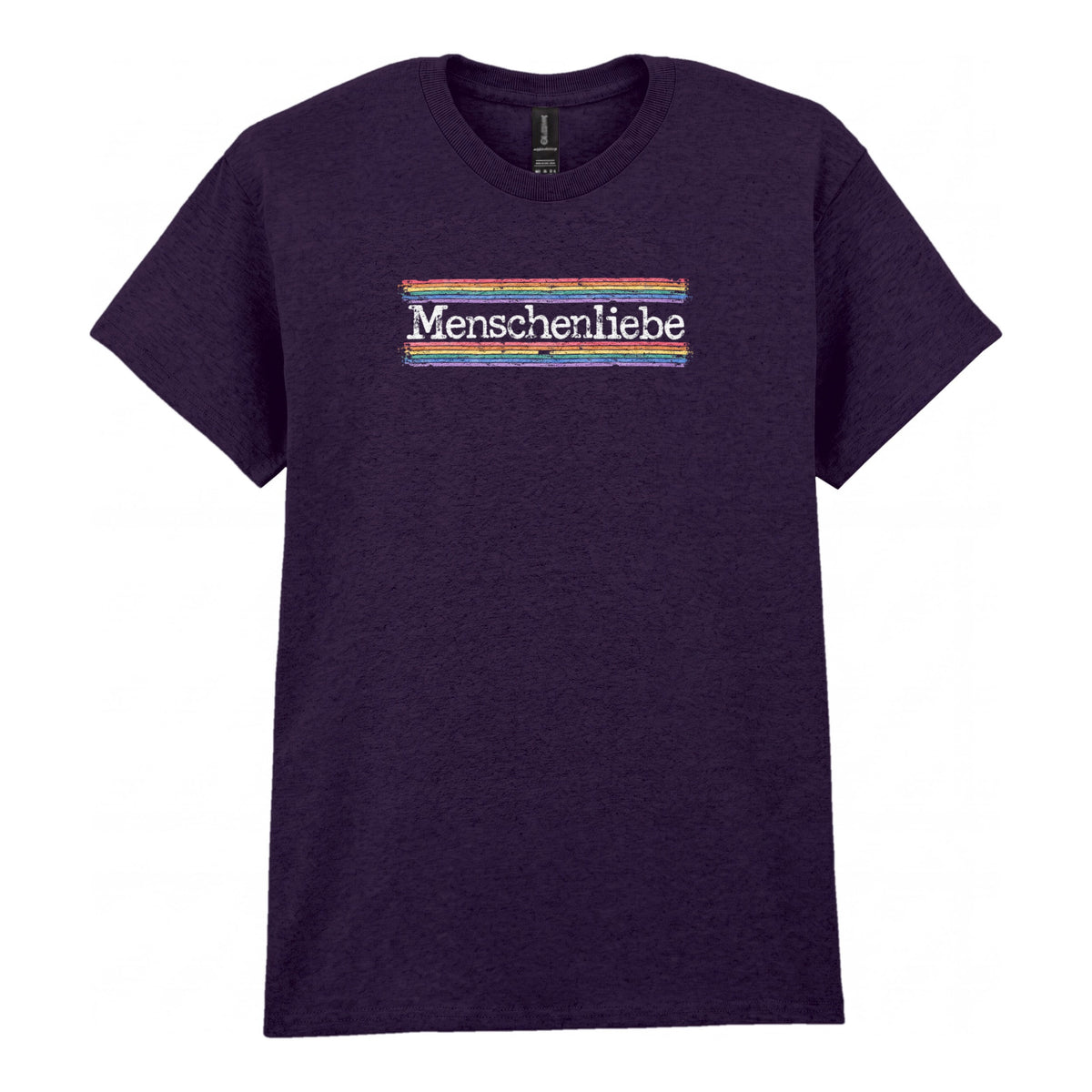 Menschenliebe - Unisex Regular Fit Statement T-Shirt