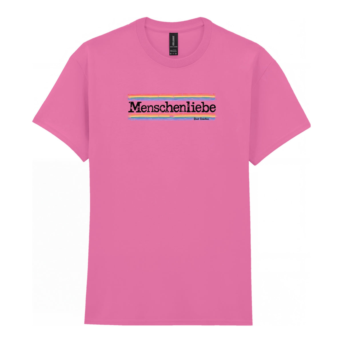 Menschenliebe - Unisex Regular Fit Statement T-Shirt