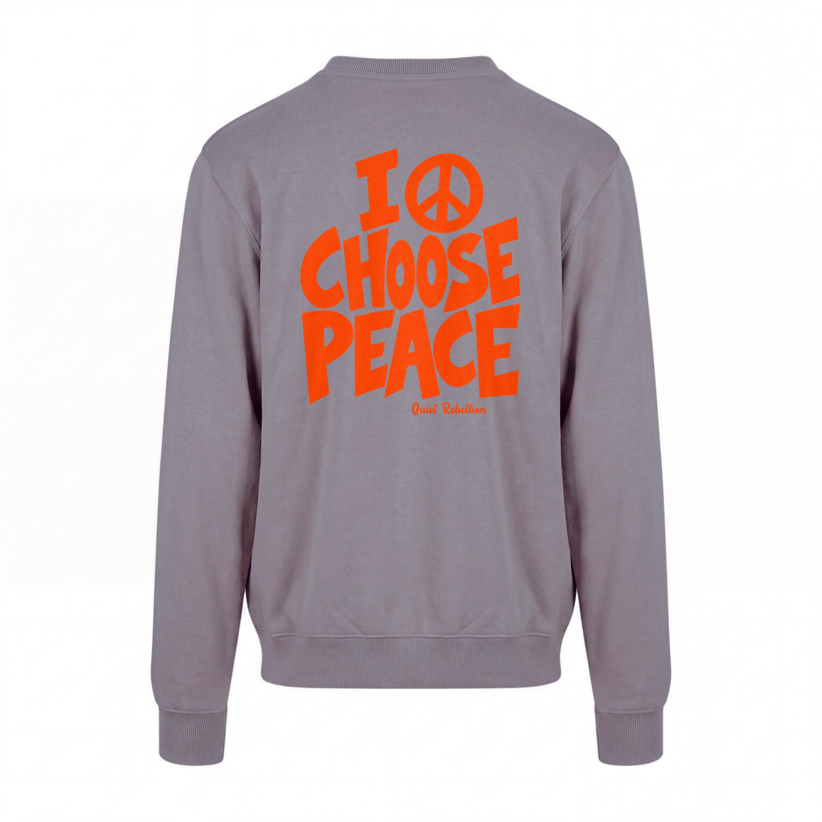 I CHOOSE PEACE - Regular Fit Statement Sweater