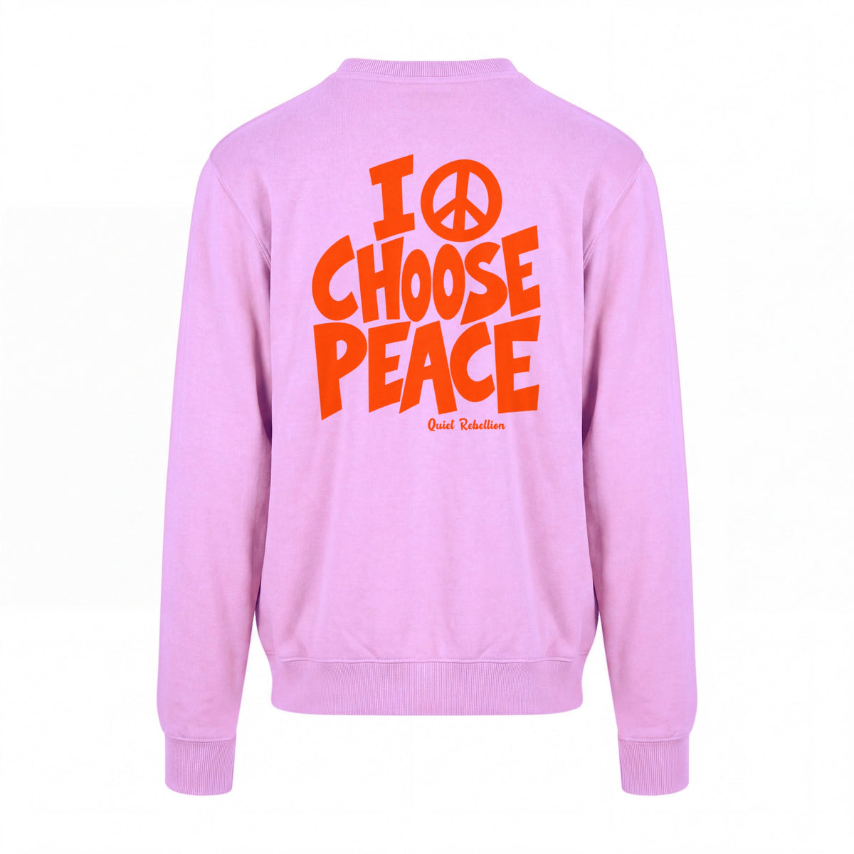 I CHOOSE PEACE - Regular Fit Statement Sweater