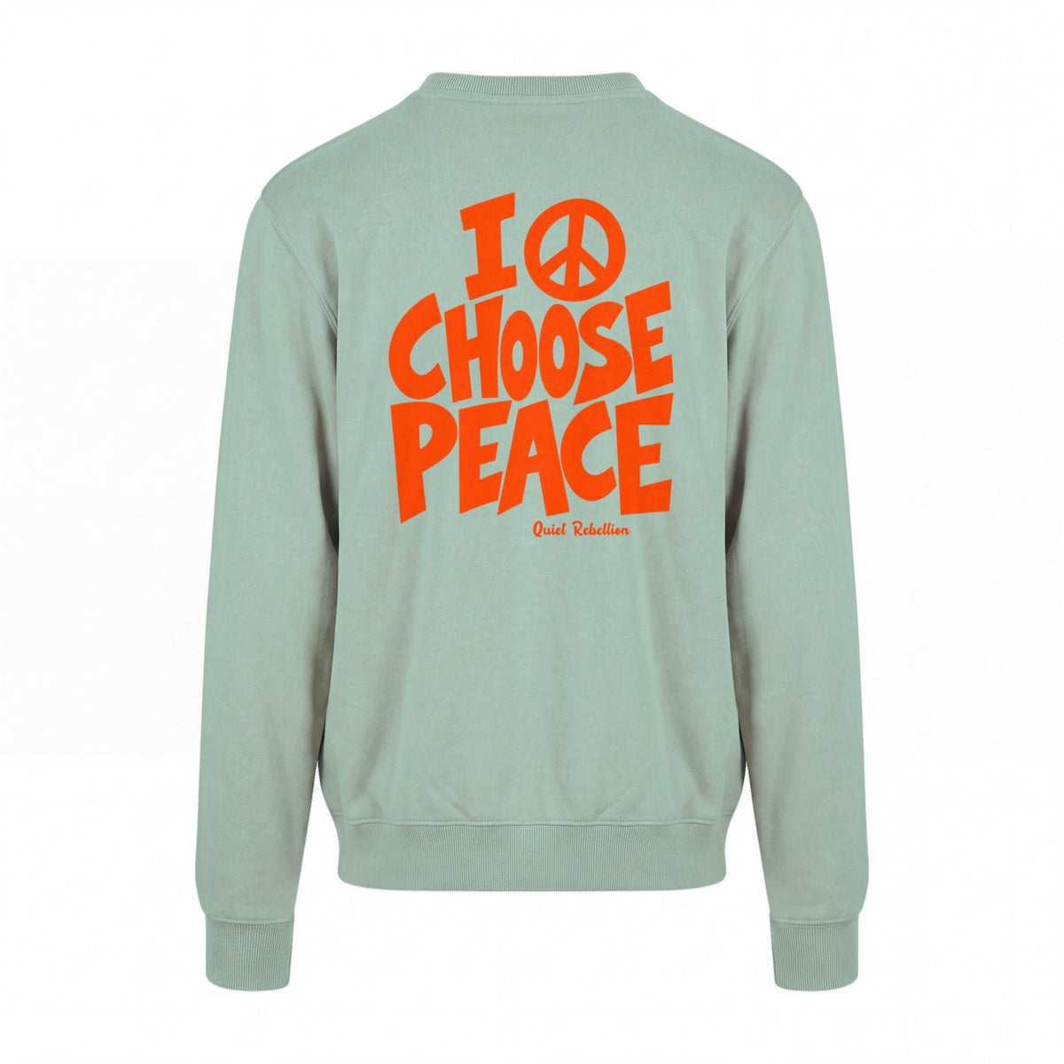 I CHOOSE PEACE - Regular Fit Statement Sweater