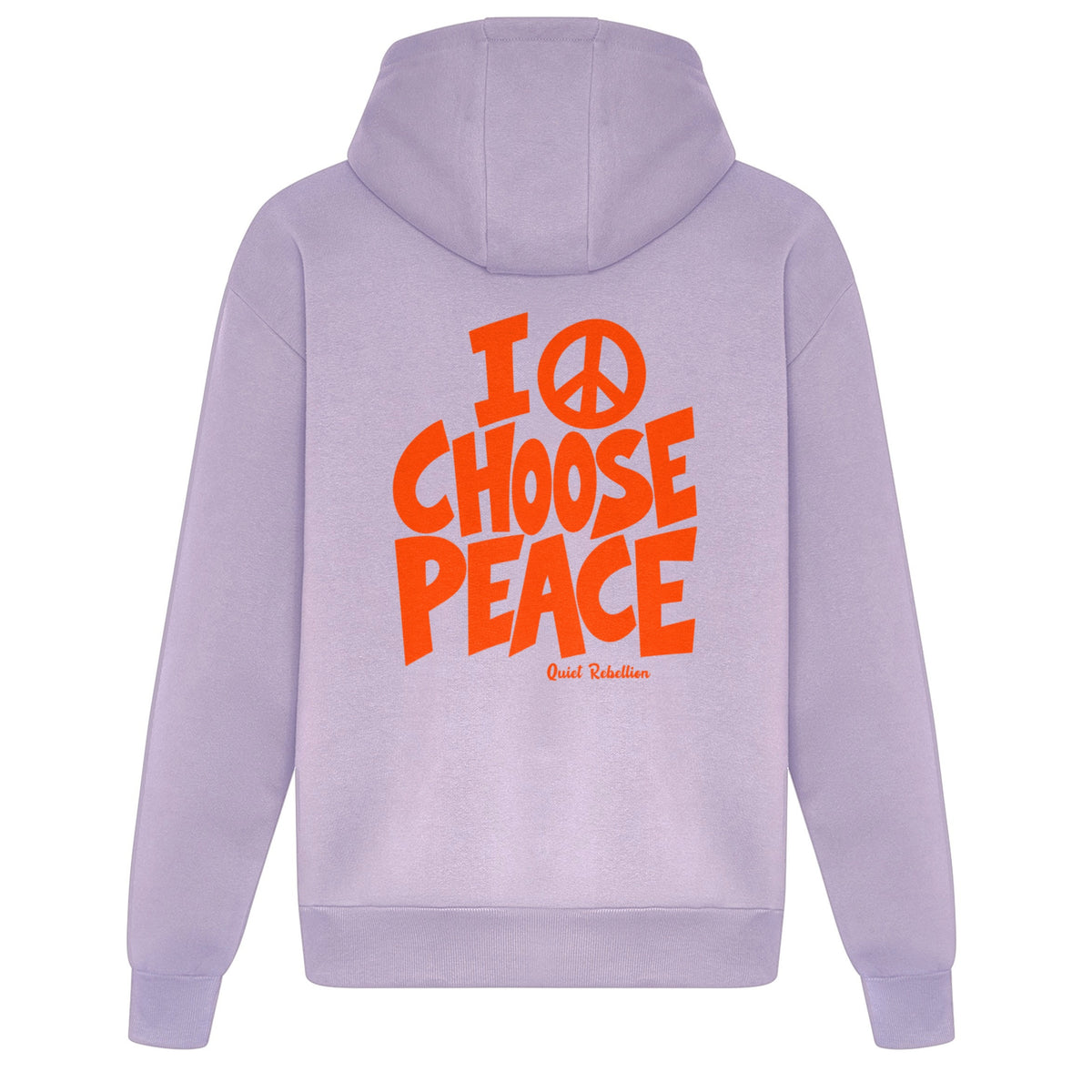I CHOOSE PEACE - Relaxed Fit Statement Hoodie
