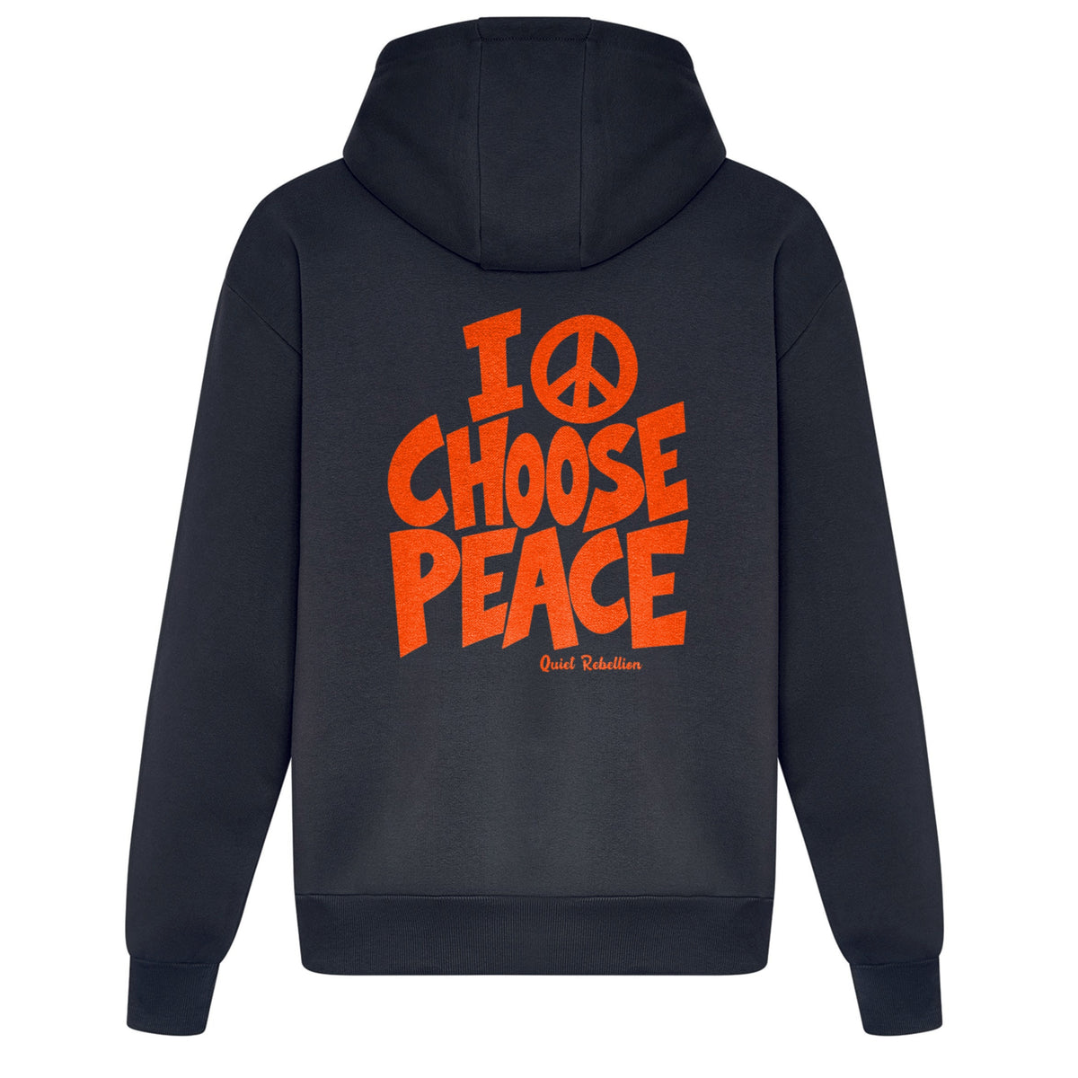I CHOOSE PEACE - Relaxed Fit Statement Hoodie