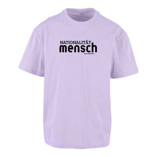 Nationalität Mensch - Unisex Oversized T-Shirt