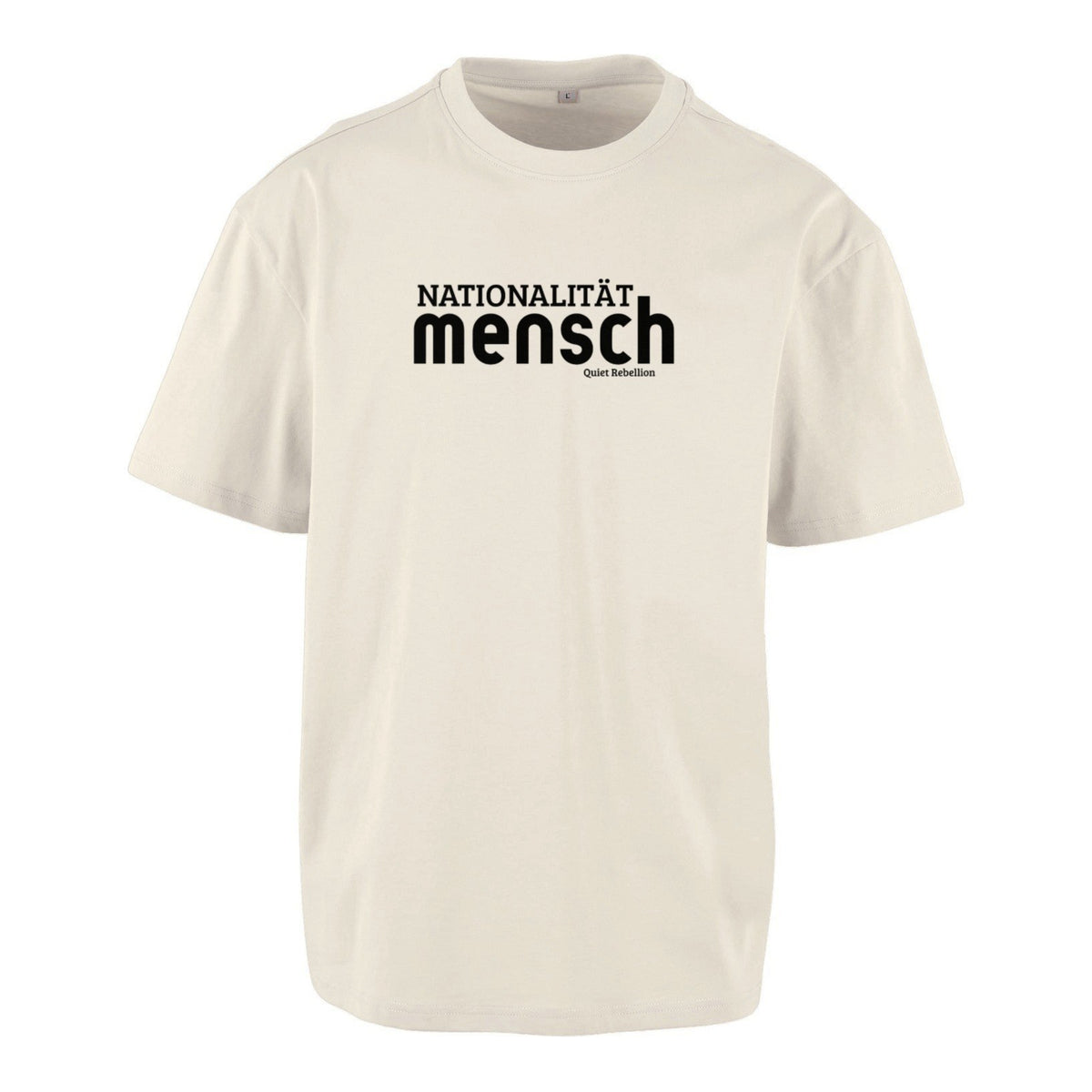 Nationalität Mensch - Unisex Oversized T-Shirt
