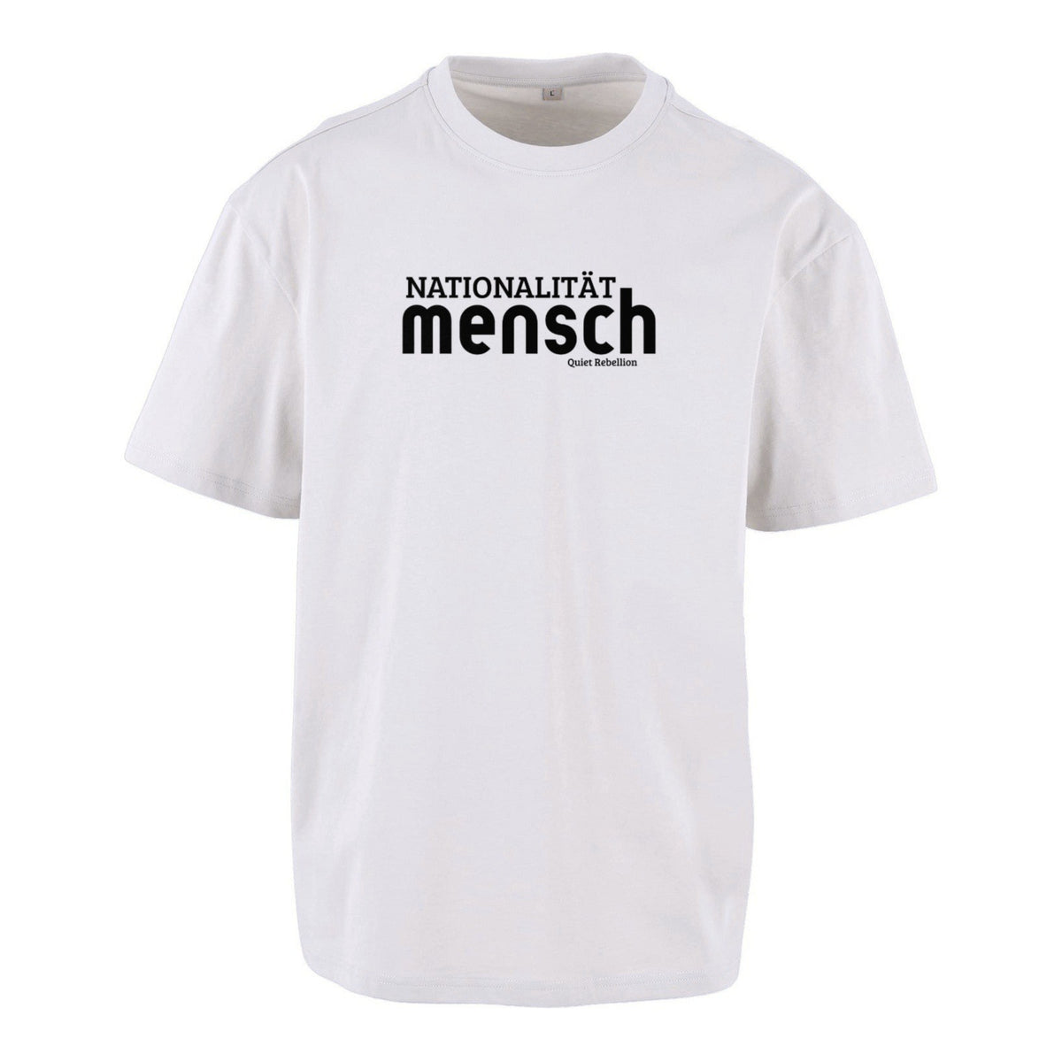 Nationalität Mensch - Unisex Oversized T-Shirt