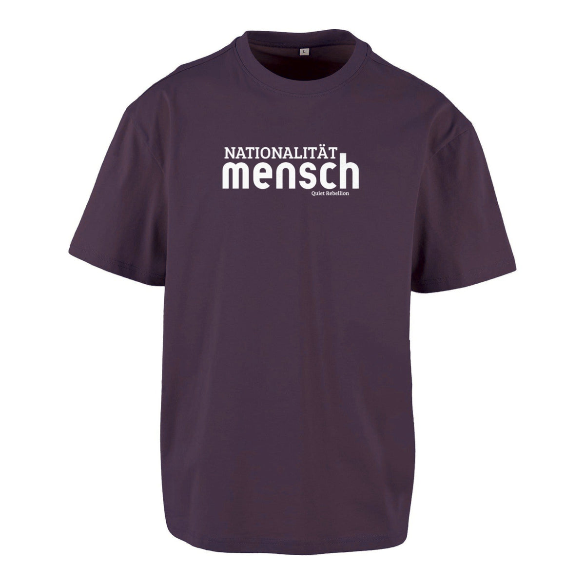 Nationalität Mensch - Unisex Oversized T-Shirt