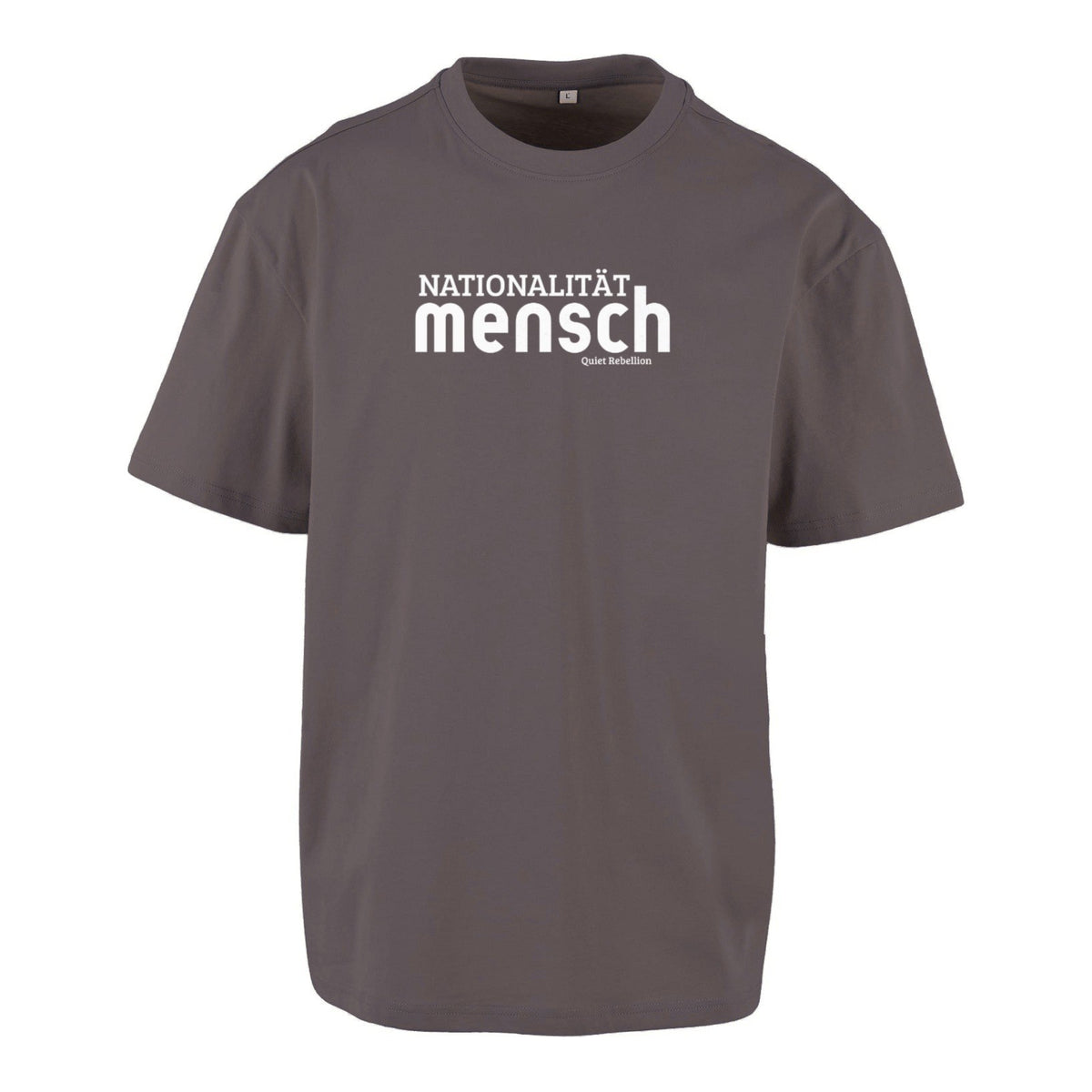 Nationalität Mensch - Unisex Oversized T-Shirt