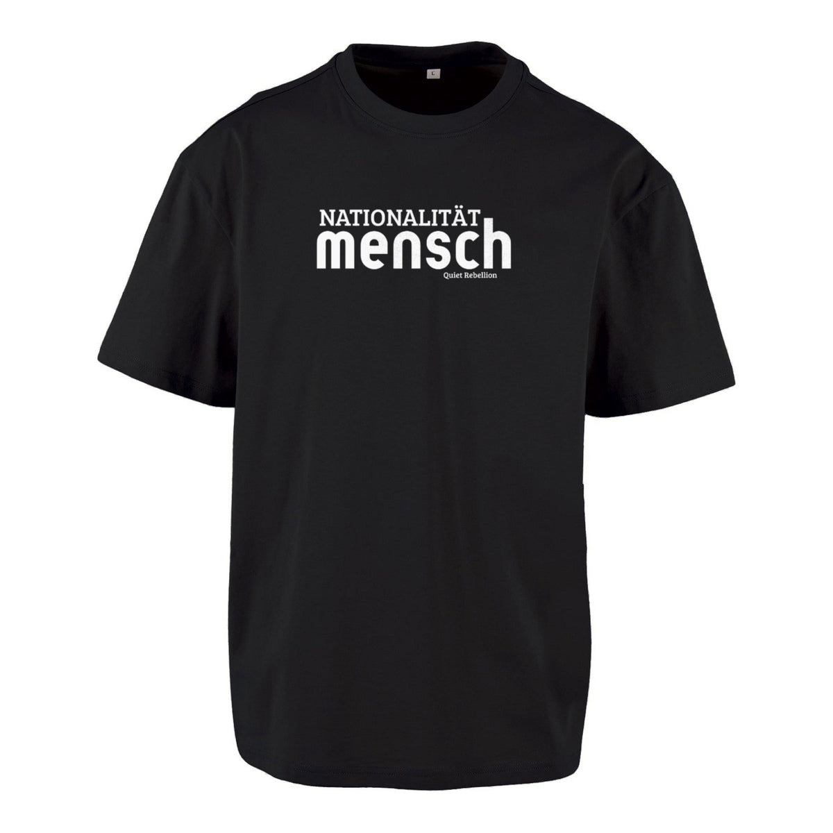 Nationalität Mensch - Unisex Oversized T-Shirt
