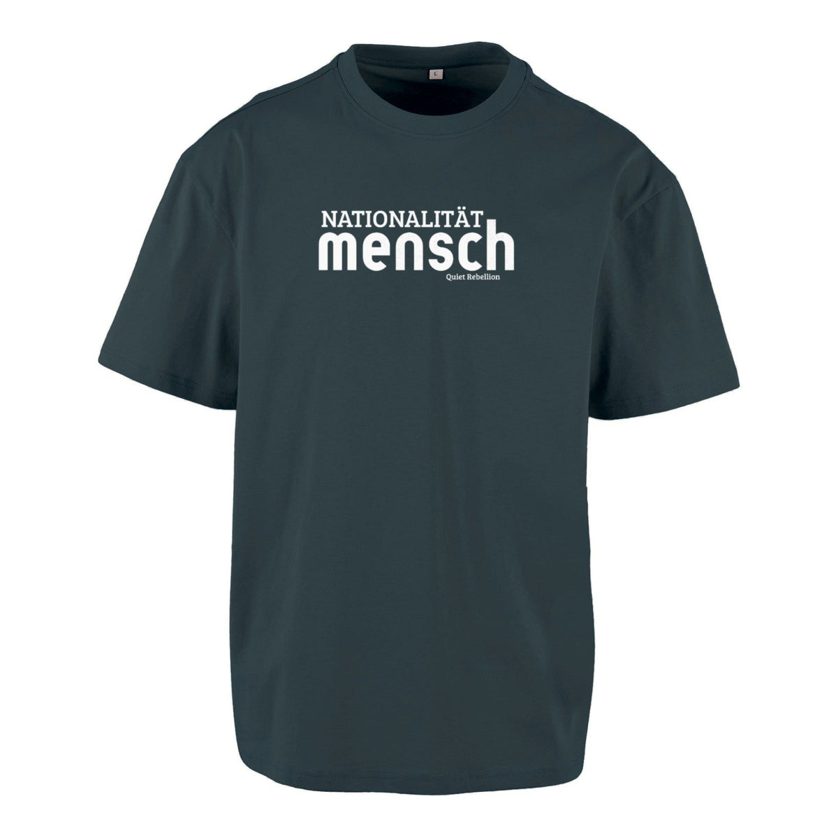 Nationalität Mensch - Unisex Oversized T-Shirt