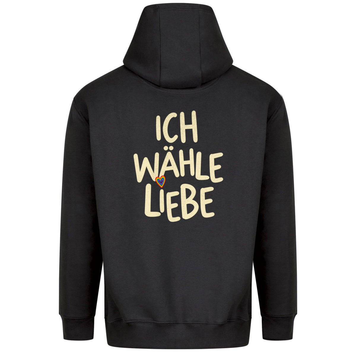 Ich wähle Liebe - Relaxed Fit Statemet Hoodie