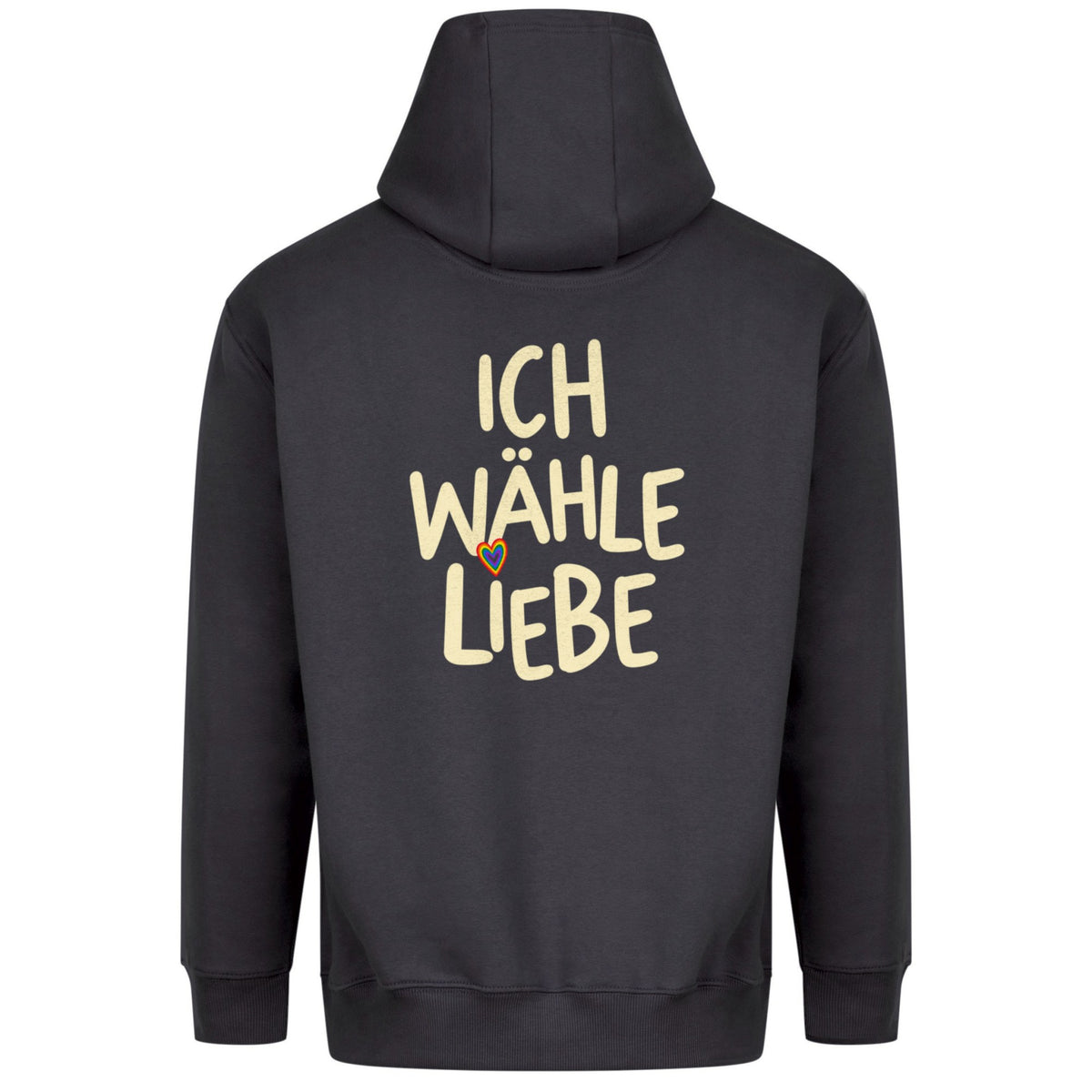 Ich wähle Liebe - Relaxed Fit Statemet Hoodie