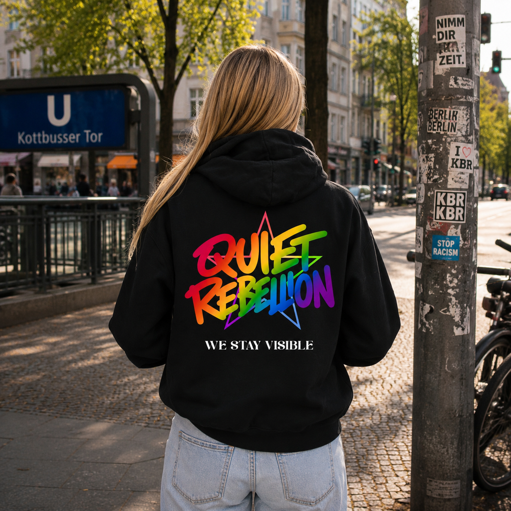 Quiet Rebellion - Oversized Statement Hoodie