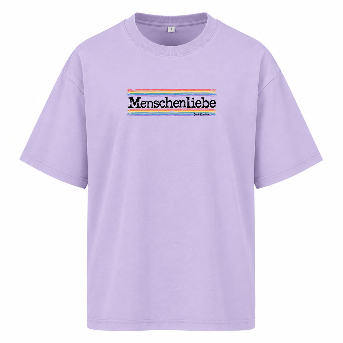 Menschenliebe - Women‘s Oversized Statement Shirt
