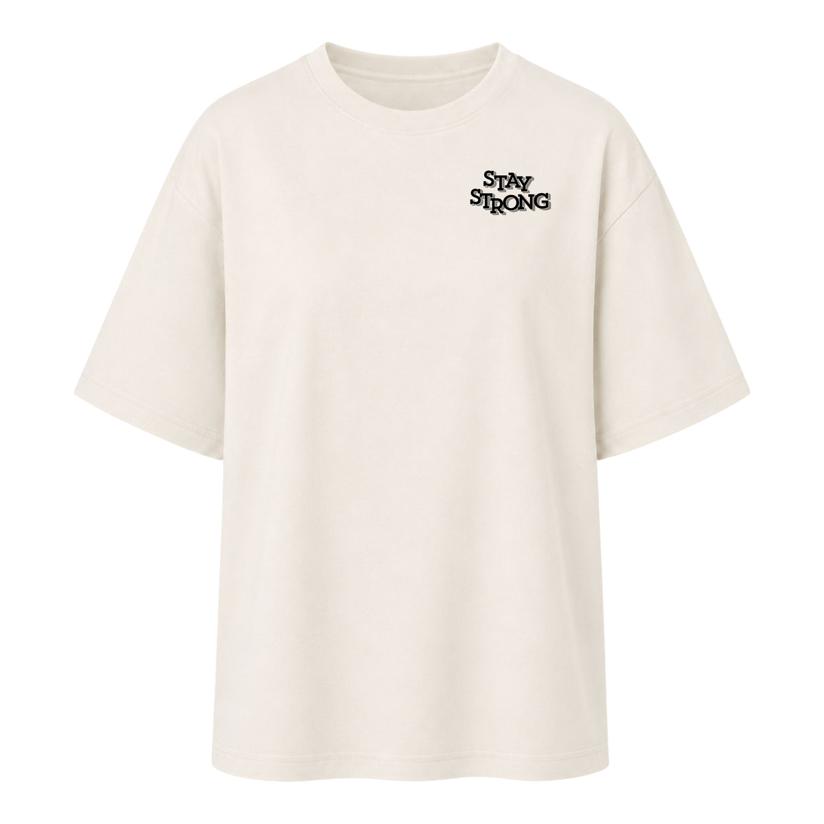 Strong Girls Hate Fashism - Women‘s Oversized T-Shirt