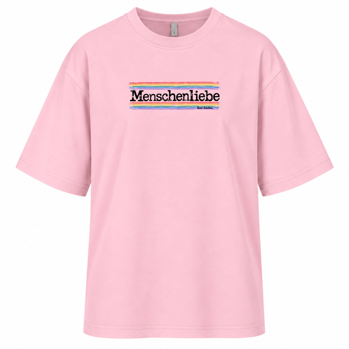 Menschenliebe - Women‘s Oversized Statement Shirt