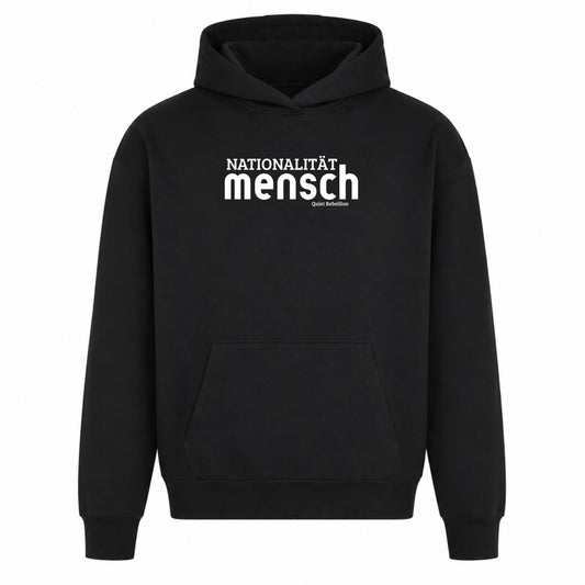 Nationalität Mensch - Relaxed Fit Statement Hoodie