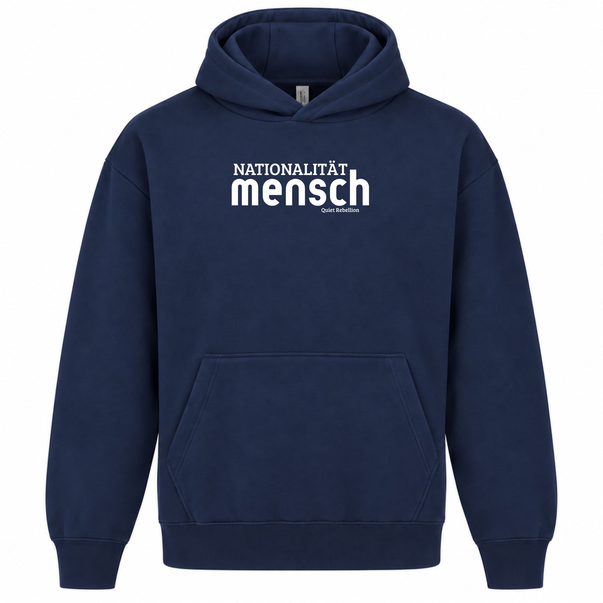 Nationalität Mensch - Relaxed Fit Statement Hoodie