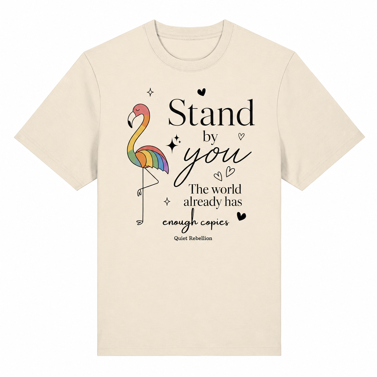 Stand By You - Organic Statement Shirt (Frontdruck)