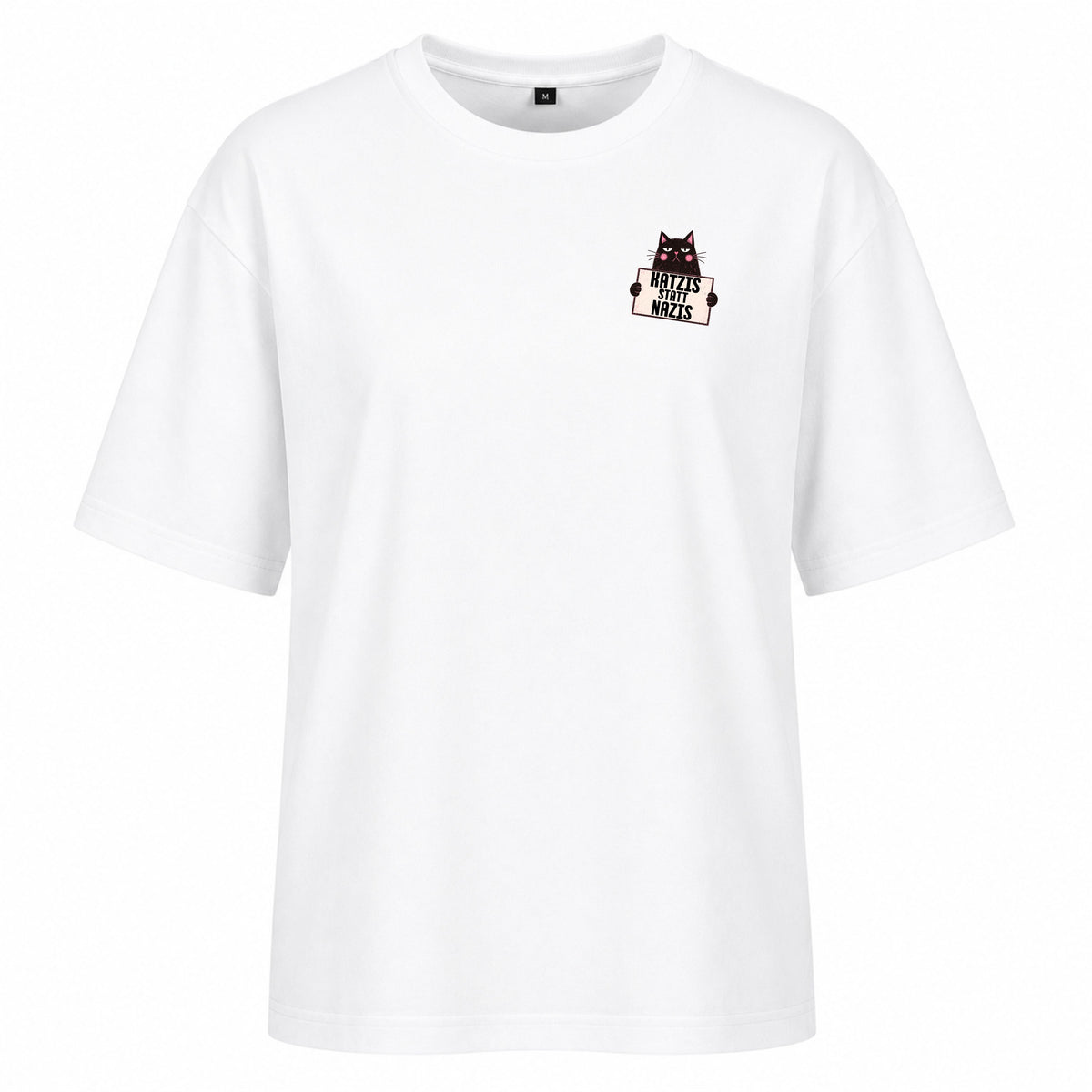 Katzis statt Nazis - Women‘s Oversized T-Shirt