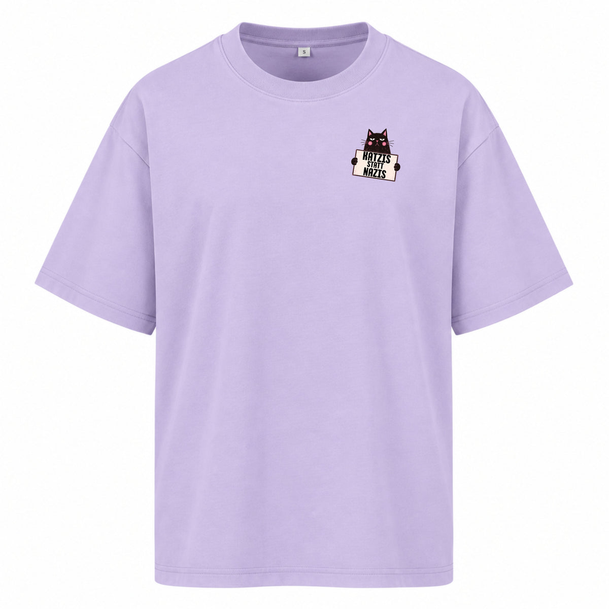 Katzis statt Nazis - Women‘s Oversized T-Shirt