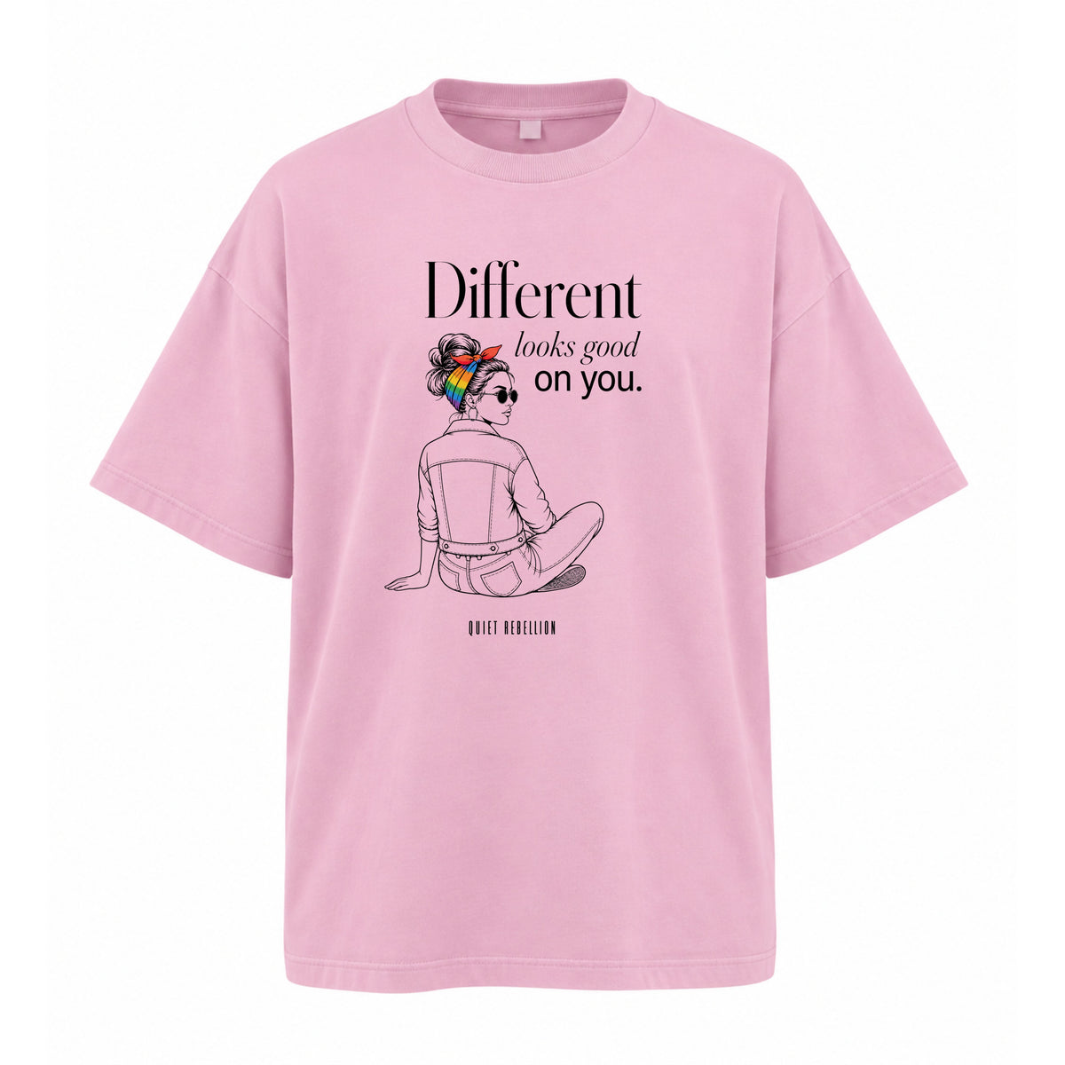 Different Looks good on you - Women‘s Oversized Statement Shirt