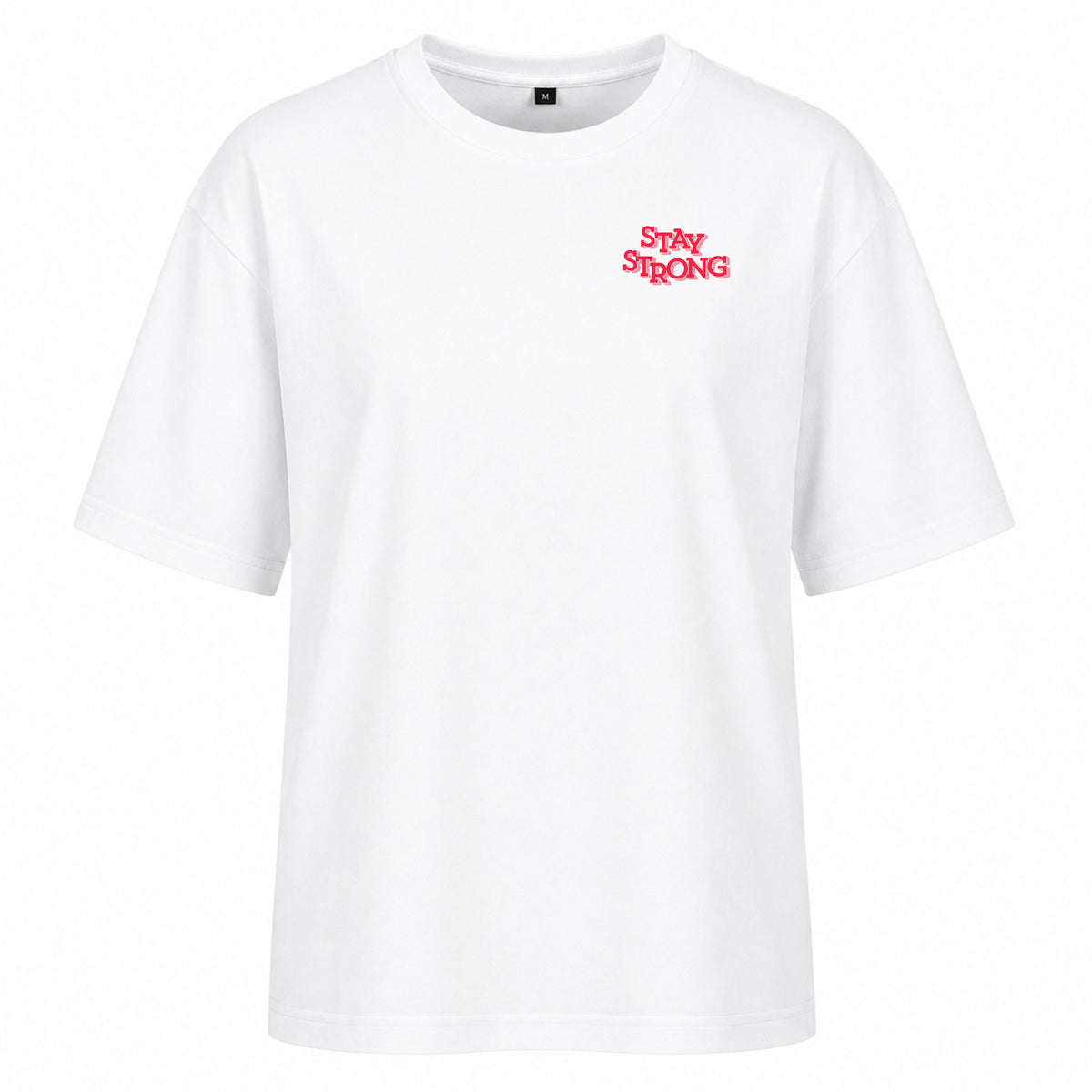 Strong Girls Hate Fashism - Women‘s Oversized T-Shirt