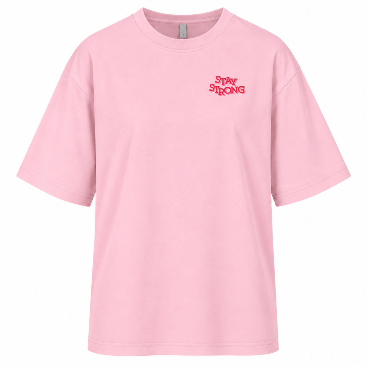 Strong Girls Hate Fashism - Women‘s Oversized T-Shirt