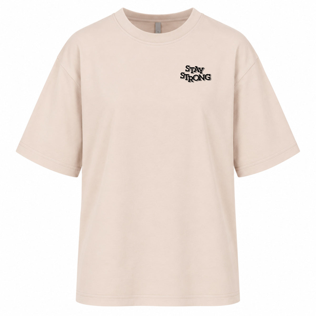 Strong Girls Hate Fashism - Women‘s Oversized T-Shirt
