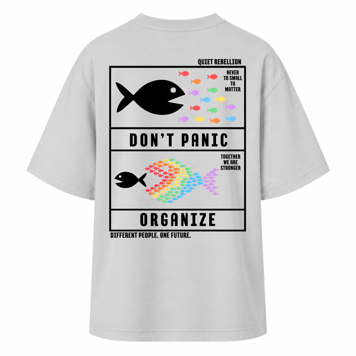 DON‘T PANIC. ORGANIZE - Women‘s Oversized T-Shirt
