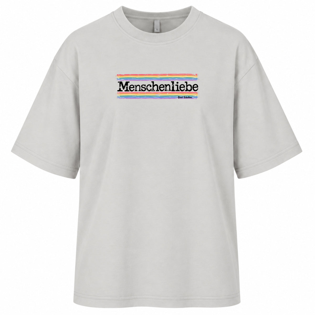 Menschenliebe - Women‘s Oversized Statement Shirt