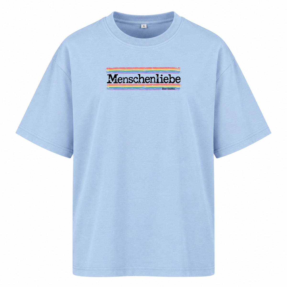 Menschenliebe - Women‘s Oversized Statement Shirt