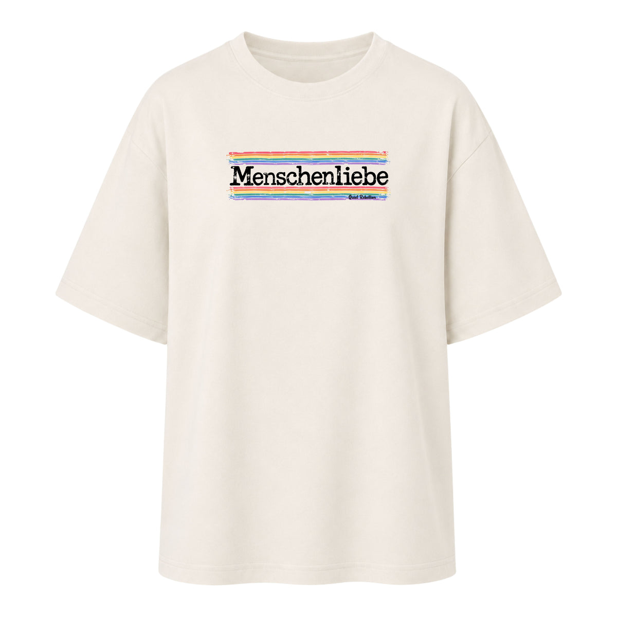 Menschenliebe - Women‘s Oversized Statement Shirt