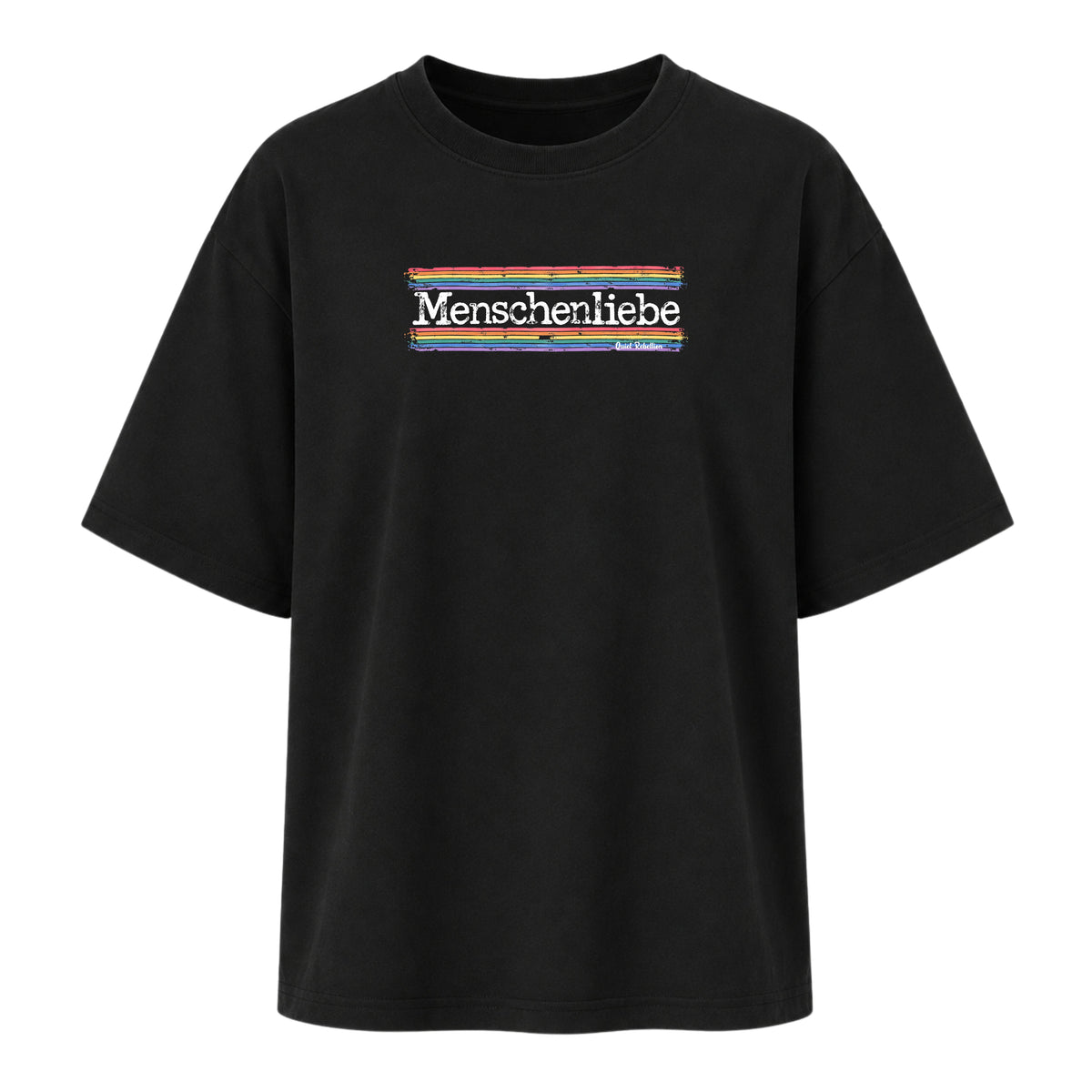 Menschenliebe - Women‘s Oversized Statement Shirt