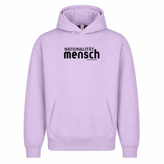 Nationalität Mensch - Relaxed Fit Statement Hoodie