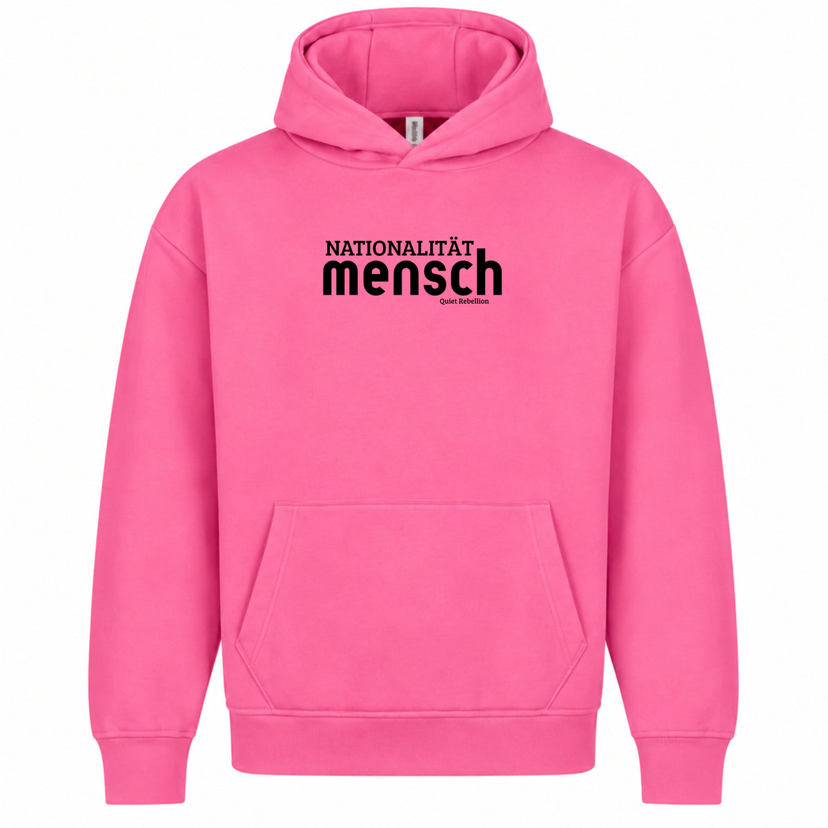 Nationalität Mensch - Relaxed Fit Statement Hoodie