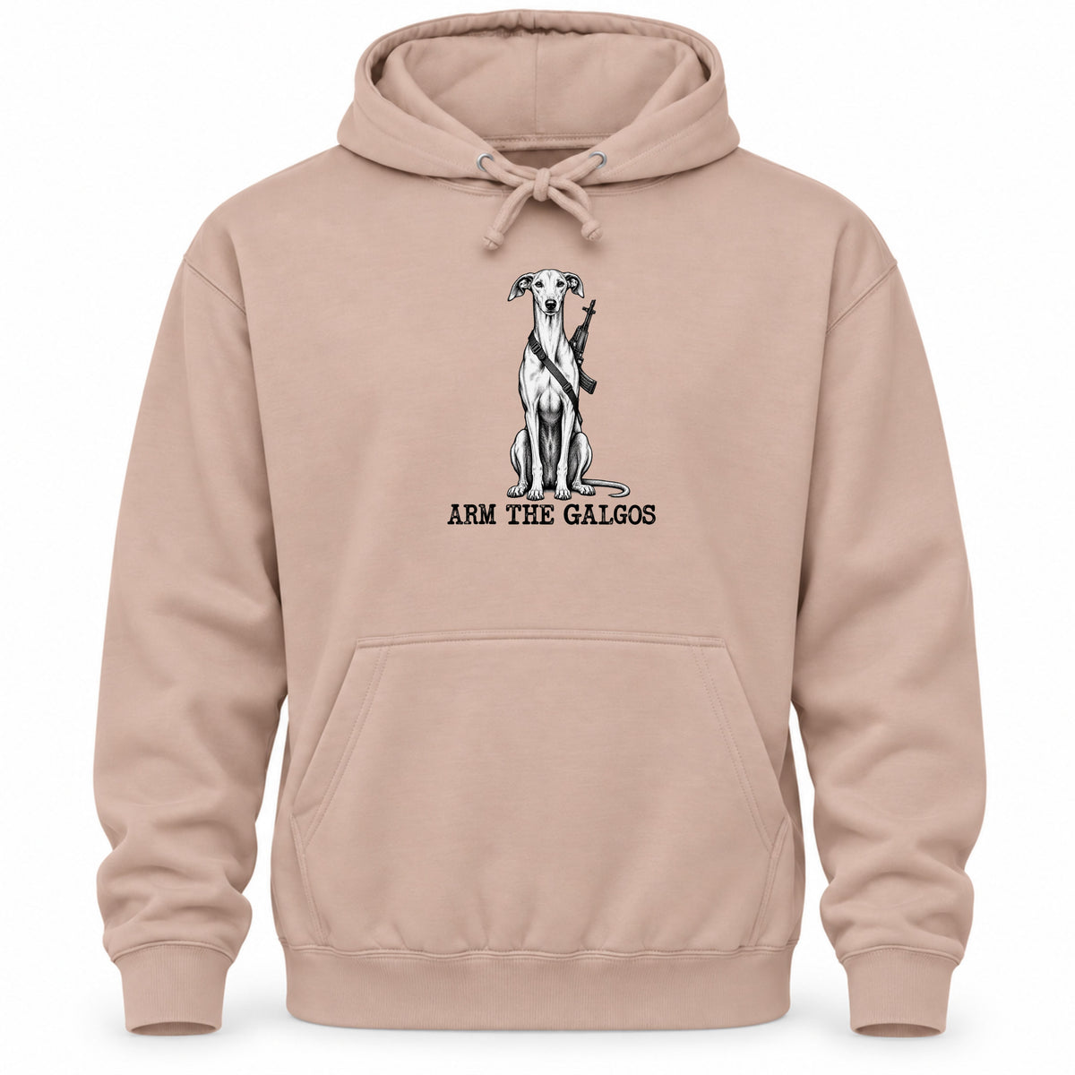ARM THE GALGOS -Regular Fit Statement Hoodie