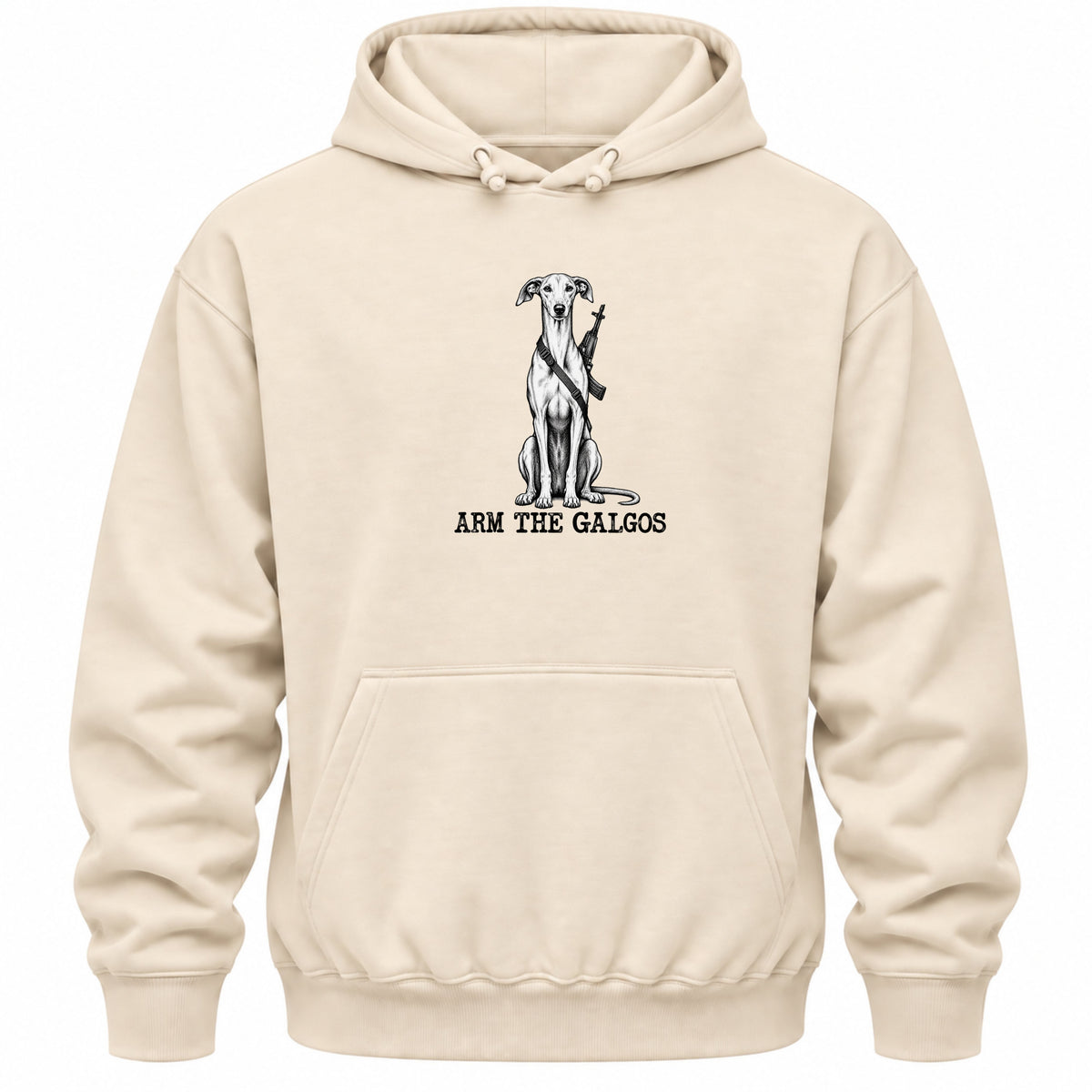 ARM THE GALGOS -Regular Fit Statement Hoodie