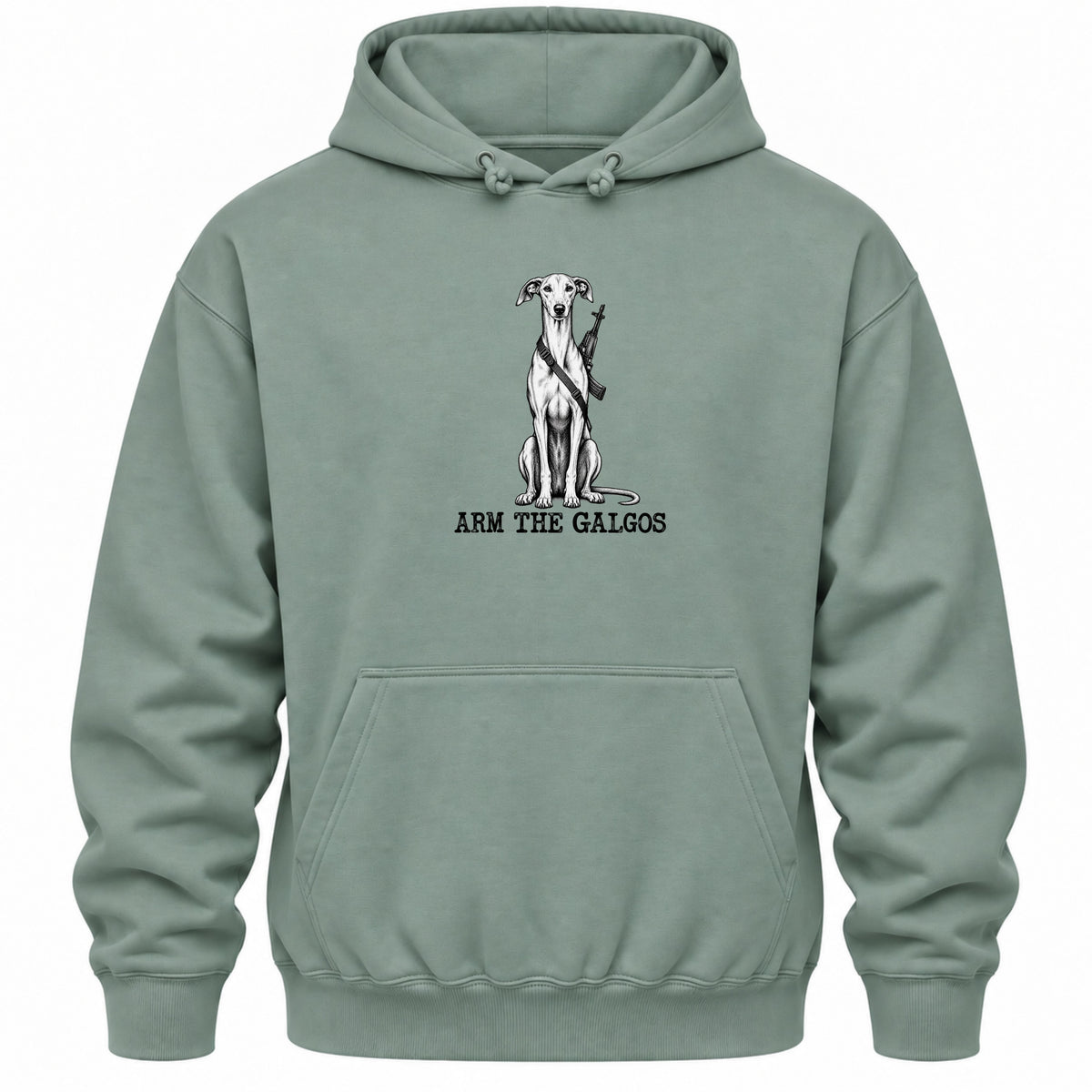 ARM THE GALGOS -Regular Fit Statement Hoodie